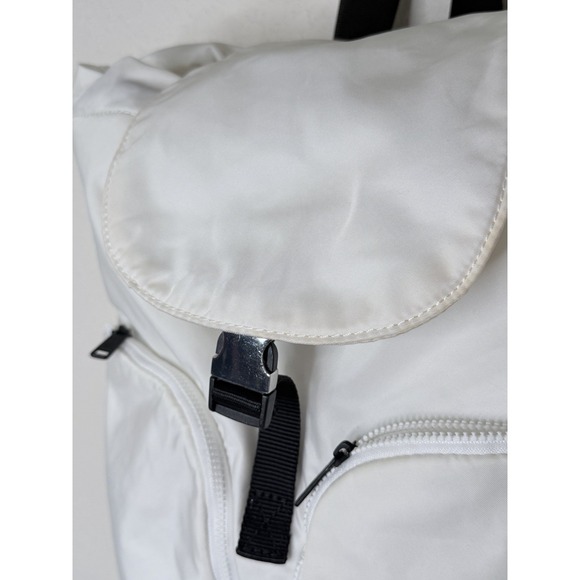 Lululemon Carry On Backpack Bag White Black Pockets Active Sports main image 8